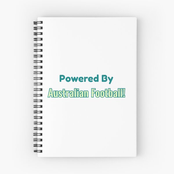 Item preview, Powered By Australian Football designed and sold by cooldesignsalot.