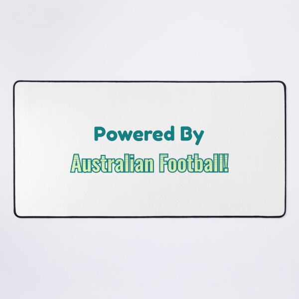 Item preview, Powered By Australian Football designed and sold by cooldesignsalot.