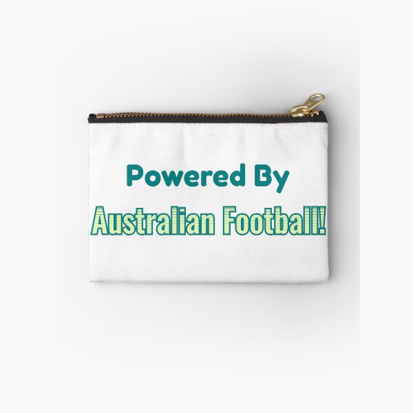 Item preview, Powered By Australian Football designed and sold by cooldesignsalot.