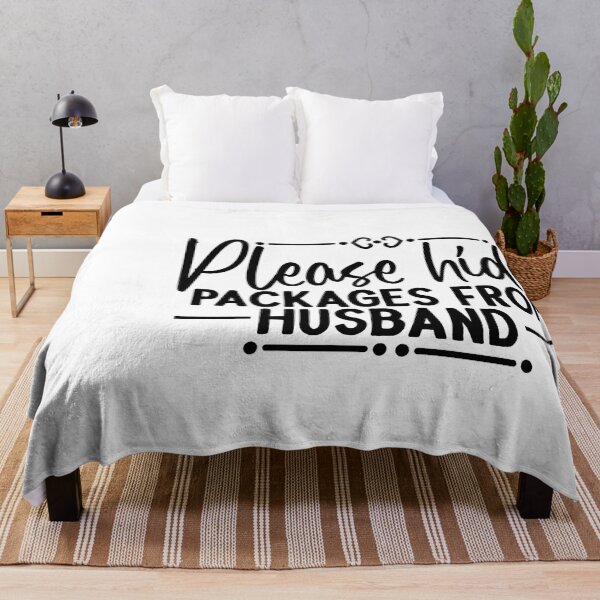 Item preview,  PLEASE HIDE PACKAGES FROM HUSBAND designed and sold by DiscoVibes.