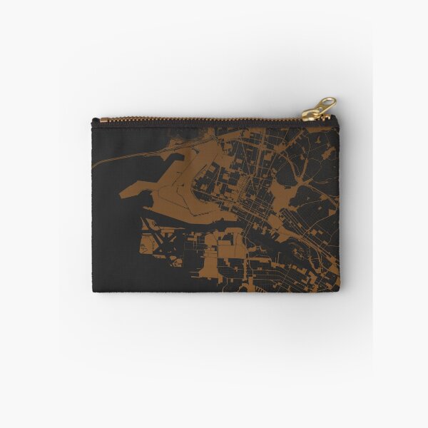 Item preview, Oakland Map Art coffee color California USA designed and sold by EpicMaps.