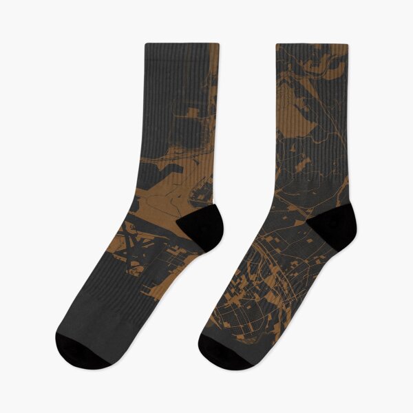 Item preview, Oakland Map Art coffee color California USA designed and sold by EpicMaps.