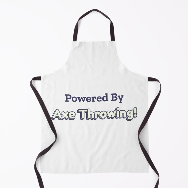 Item preview, Powered By Axe Throwing designed and sold by cooldesignsalot.