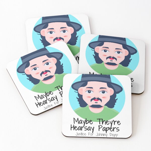 Item preview, Maybe They're Hearsay Papers Justice For Johnny Depp designed and sold by ShopClic.