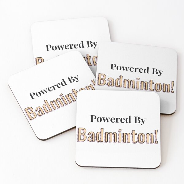 Item preview, Powered By Badminton designed and sold by cooldesignsalot.