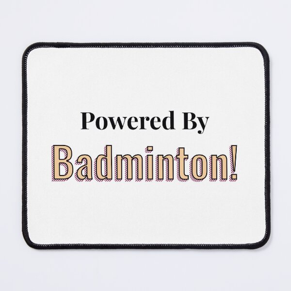 Item preview, Powered By Badminton designed and sold by cooldesignsalot.