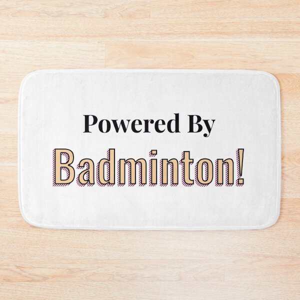 Item preview, Powered By Badminton designed and sold by cooldesignsalot.