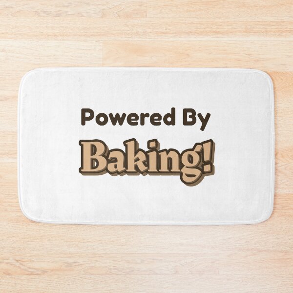 Item preview, Powered By Baking designed and sold by cooldesignsalot.