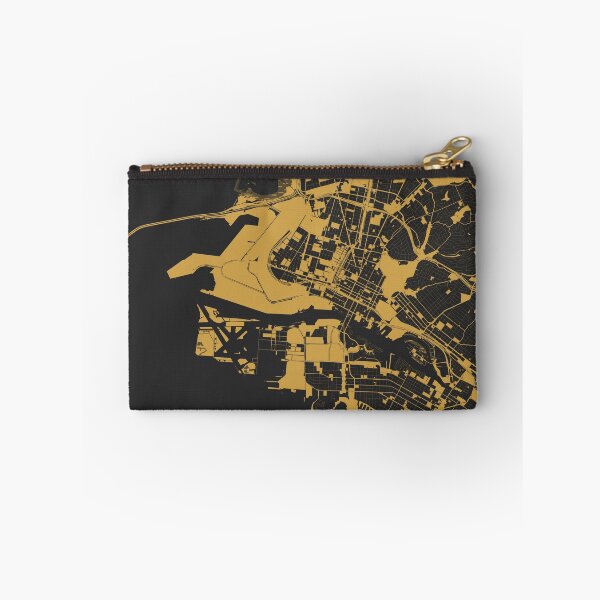 Item preview, Oakland Map Art Black Gold California USA designed and sold by EpicMaps.