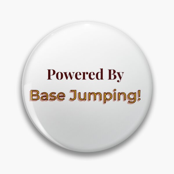 Item preview, Powered By Base Jumping designed and sold by cooldesignsalot.
