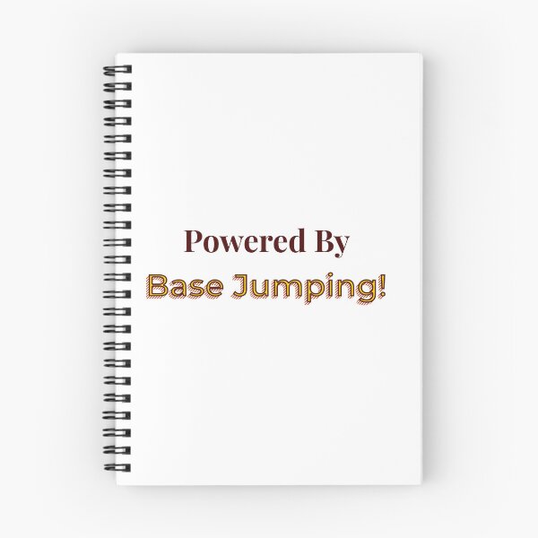 Item preview, Powered By Base Jumping designed and sold by cooldesignsalot.