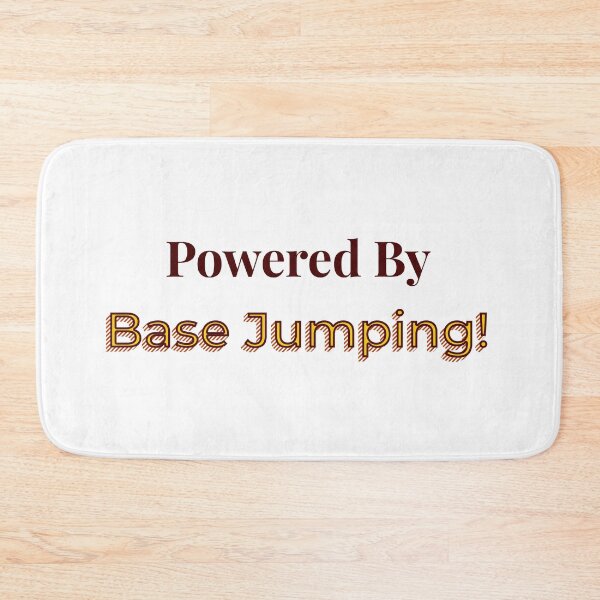 Item preview, Powered By Base Jumping designed and sold by cooldesignsalot.
