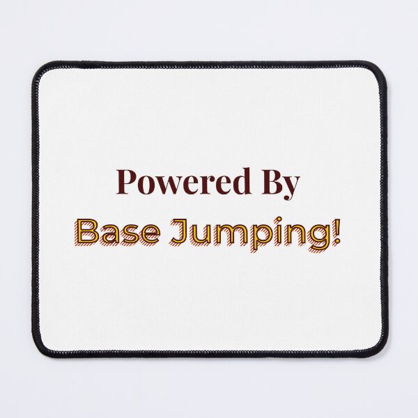 Item preview, Powered By Base Jumping designed and sold by cooldesignsalot.