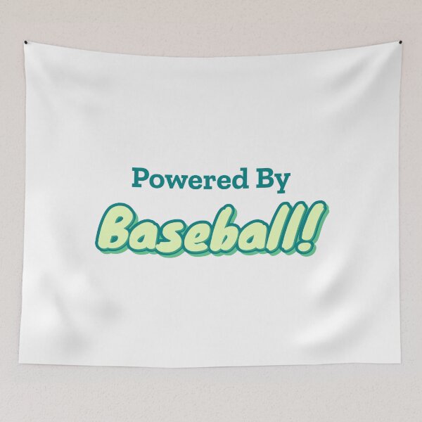 Item preview, Powered By Baseball designed and sold by cooldesignsalot.
