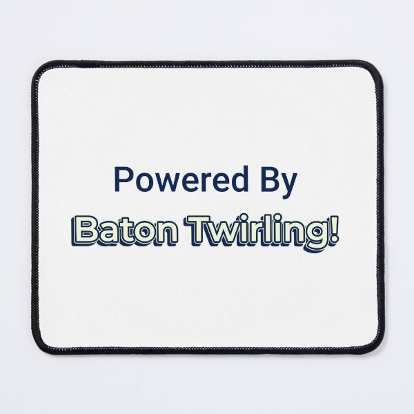Item preview, Powered By Baton Twirling designed and sold by cooldesignsalot.