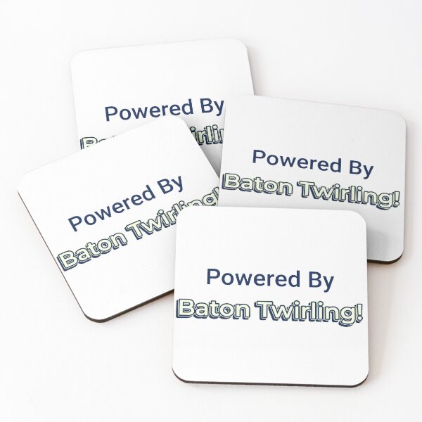 Item preview, Powered By Baton Twirling designed and sold by cooldesignsalot.