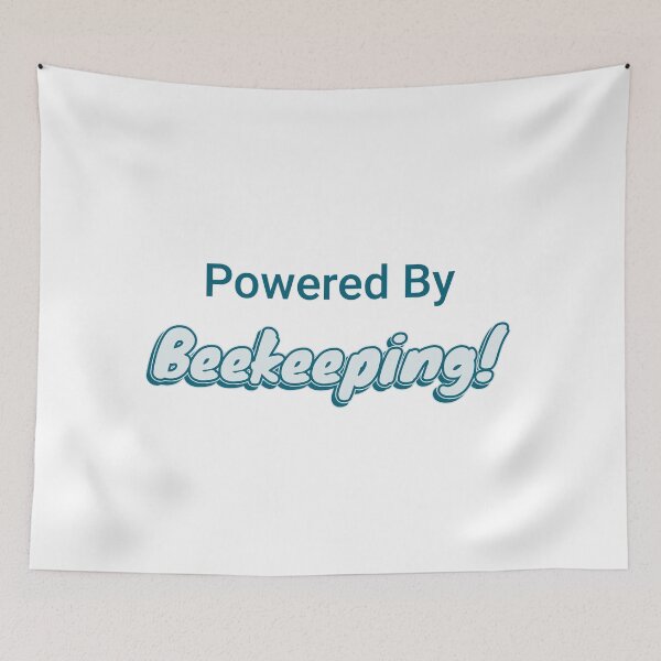 Item preview, Powered By Beekeeping designed and sold by cooldesignsalot.