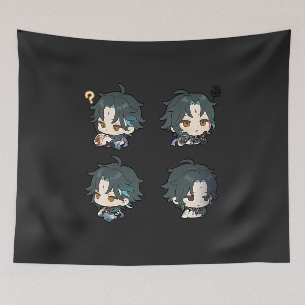 Item preview, Chibi Xiao Pack - Genshin Impact designed and sold by 1umynst.