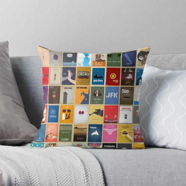 Movies Posters minimal Throw Pillow
