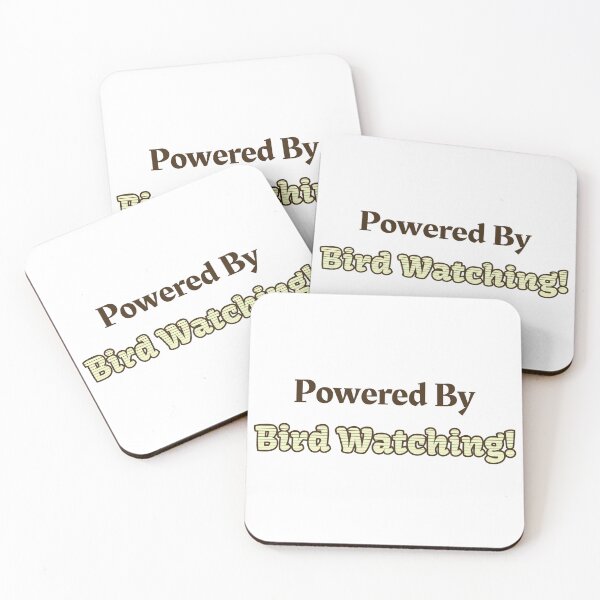 Item preview, Powered By Bird Watching designed and sold by cooldesignsalot.