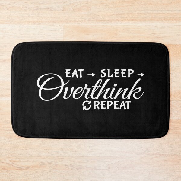 Item preview, Eat Sleep Overthink Repeat - Eat Don't Sleep overthink Repeat designed and sold by MOONINSPIRATION.
