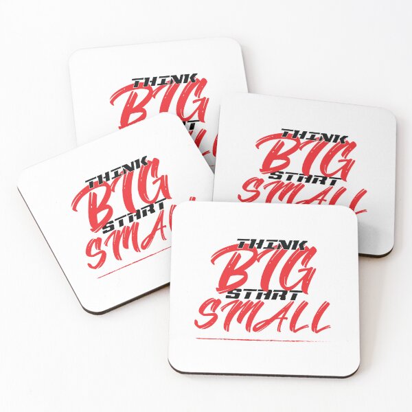 Item preview, Think big start small desingn designed and sold by Ultimatedezign.