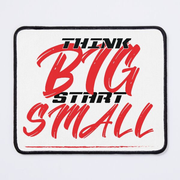 Item preview, Think big start small desingn designed and sold by Ultimatedezign.