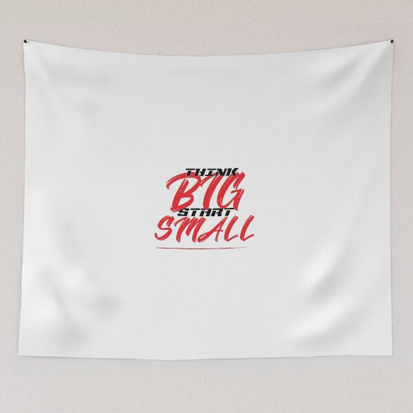 Item preview, Think big start small desingn designed and sold by Ultimatedezign.