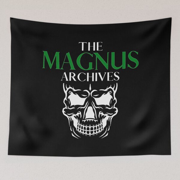 Item preview, magnus archives skull designed and sold by Nguyenle88ik.