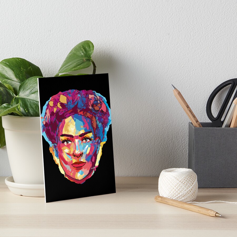 Frida Kahlo Art Board Print For Sale By Joshuawa760868 Redbubble