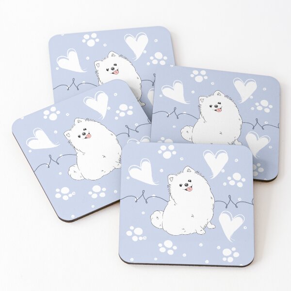 Item preview, LOVE White Pomeranian designed and sold by Lulupainting.