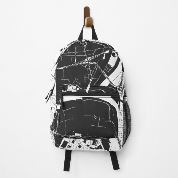Item preview, Sacramento Map Art Black white California USA designed and sold by EpicMaps.