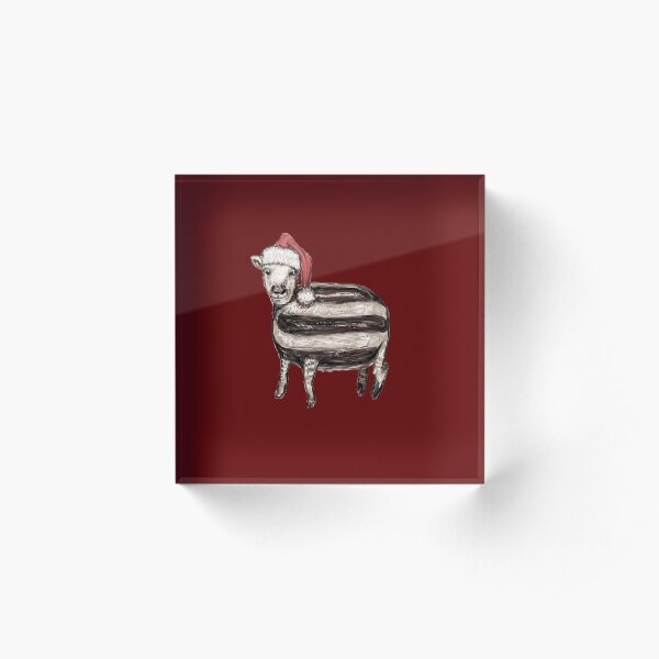 Baa Humbug Acrylic Block