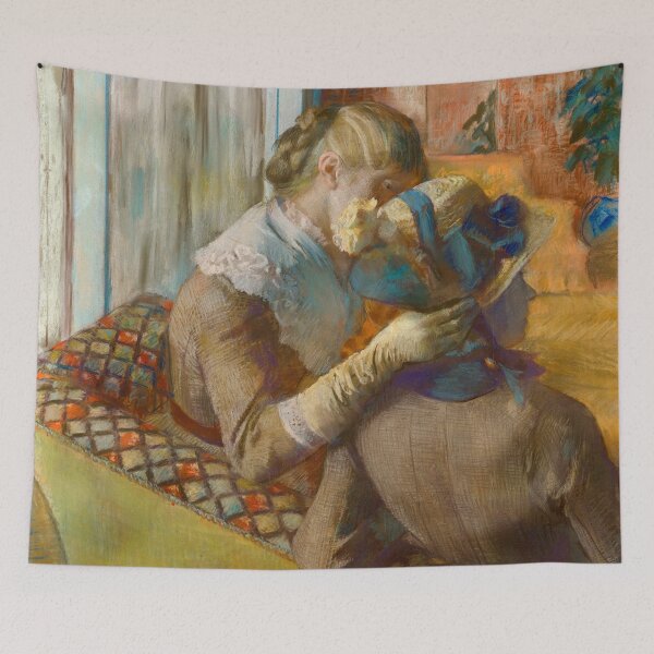 Item preview, At the Milliner's Edgar Degas designed and sold by Vintage Designs +.