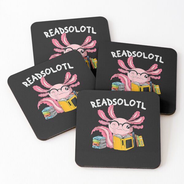 Item preview, Readsolotl Read Book Axolotl Funny Reading Fish Books Lizard designed and sold by Yaw23123.