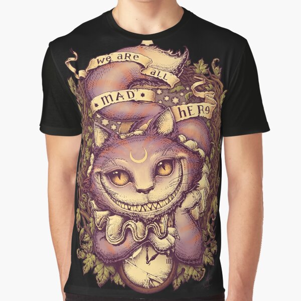 CHESHIRE CAT Graphic T-Shirt