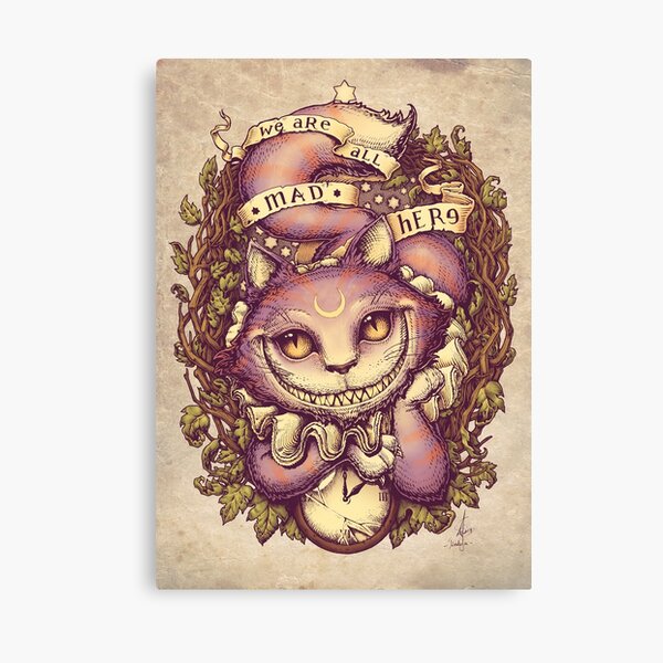CHESHIRE CAT Canvas Print