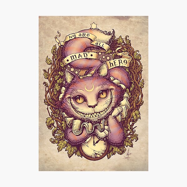 CHESHIRE CAT Photographic Print