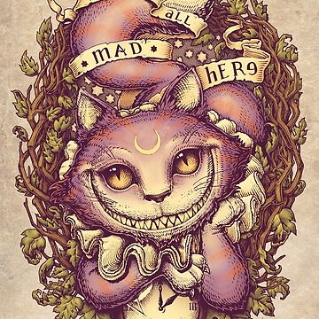 Artwork thumbnail, CHESHIRE CAT by medusadollmaker