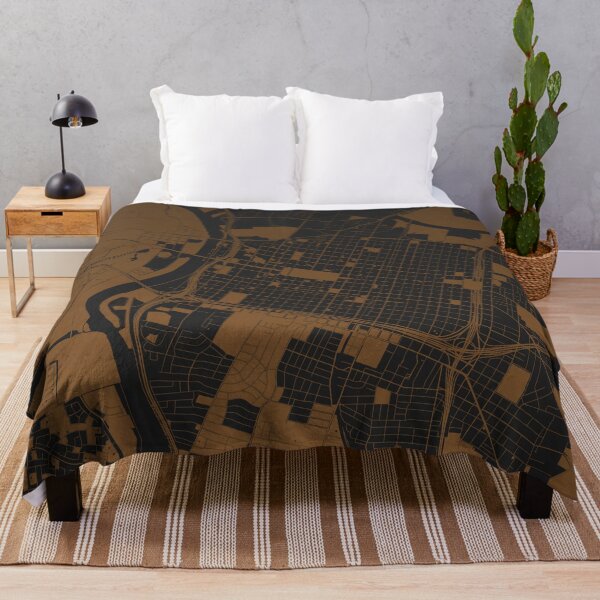 Item preview, Sacramento Map Art coffee color California USA designed and sold by EpicMaps.