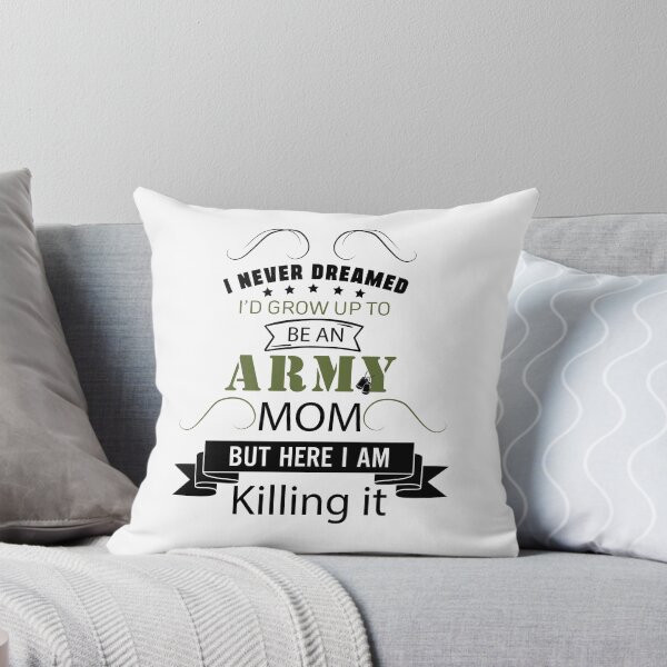 Artikelvorschau, Ich hätte nie geträumt, dass ich eine Armee-Mutter werden würde, aber hier töte ich es, Mama-Armee-Geschenk entworfen und verkauft von Designista436.