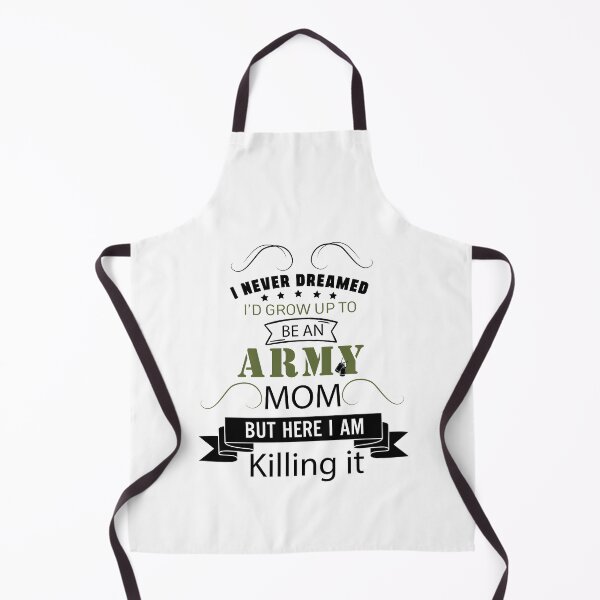 Artikelvorschau, Ich hätte nie geträumt, dass ich eine Armee-Mutter werden würde, aber hier töte ich es, Mama-Armee-Geschenk entworfen und verkauft von Designista436.