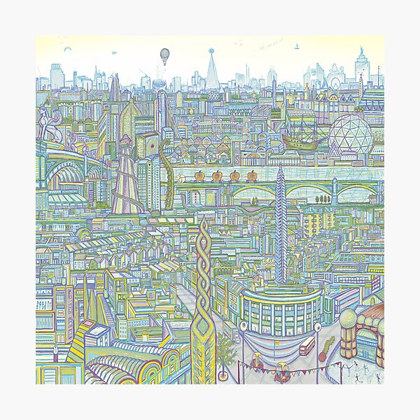 THE MEGATROPOLIS Photographic Print