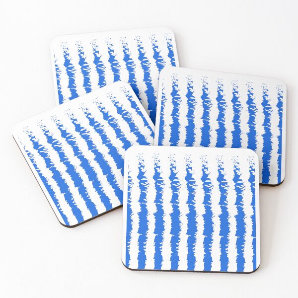 Item preview, Vertical blue and white striped designed and sold by Demna-S.