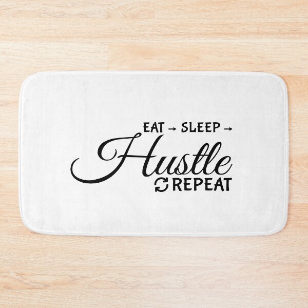 Item preview, Eat Sleep Hustle Repeat - Eat Don't Sleep Hustle Repeat designed and sold by MOONINSPIRATION.