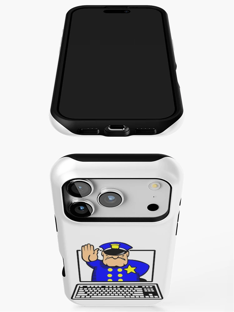 Thumbnail 3 of 4, iPhone Case, INTERNET POLICE designed and sold by Calgacus.