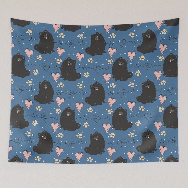Item preview, LOVE Black Pomeranian designed and sold by Lulupainting.