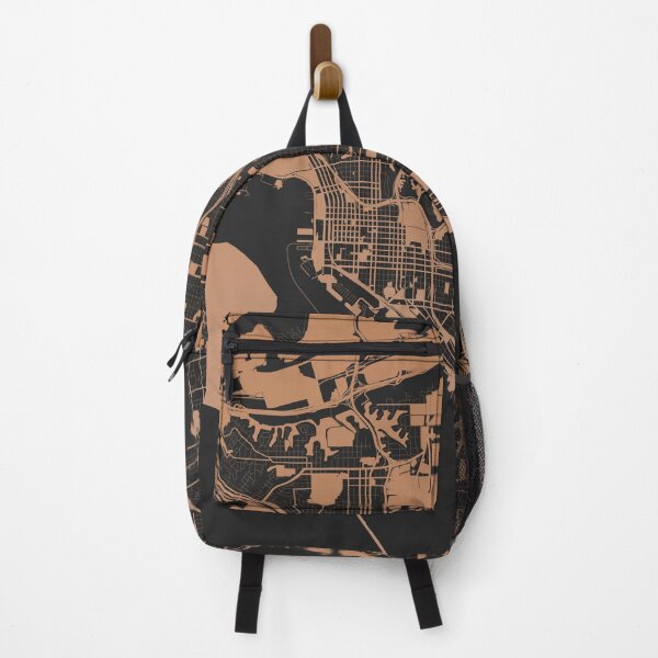 Item preview, San Diego Map Art Chocolate color California USA designed and sold by EpicMaps.