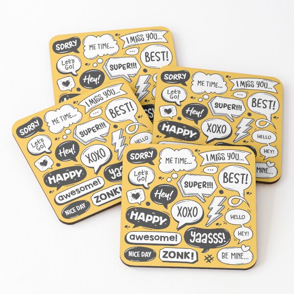 Item preview, Comic bubbles designed and sold by blegor.