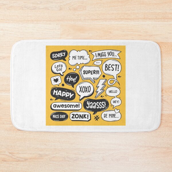 Item preview, Comic bubbles designed and sold by blegor.